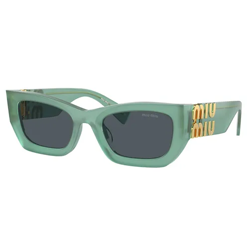 Kính Mát Nữ Miu Miu Sunglasses 0MU 09WS 19L09T Màu Xám/Xanh