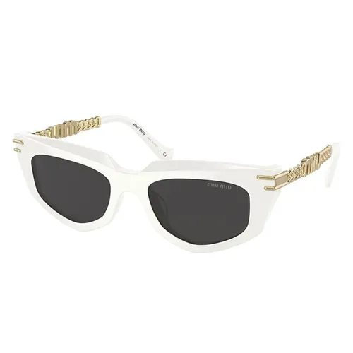 Kính Mát Nữ Miu Miu Sunglasses 0MU 12WS 1425S0 Màu Xám Trắng