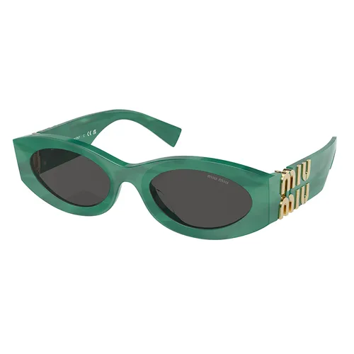 Kính Mát Nữ Miu Miu Sunglasses 0MU11WS 15H5S0 Màu Xám/Xanh