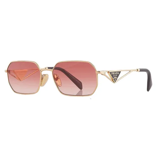 Kính Mát Nữ Prada Red Gradient Geometric Ladies Sunglasses PRADA PR A51S 5AK40C Màu Đỏ