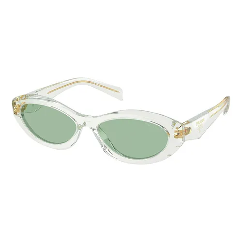Kính mắt - Kính Mát Nữ Prada Sunglasses 0PR 26ZS 14R20E Màu Xanh Lá - Vua Hàng Hiệu