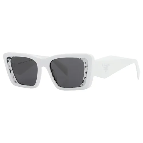 Kính Mát Nữ Prada Dark Grey Butterfly Ladies Sunglasses PR 08YS 02V5S0 Màu Xám Đậm