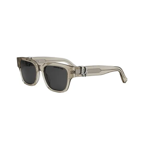 Kính Mát Unisex Dior Oblique S1I 78A0 Sunglasses SS25 Màu Be Xám - Kính mắt - Vua Hàng Hiệu