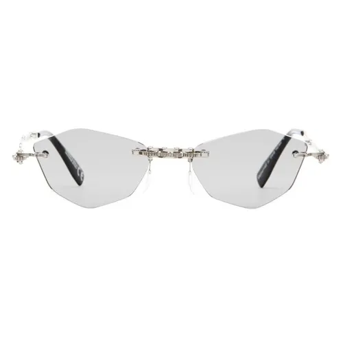 Kính Mát Unisex Kuboraum Sunglasses H48 SI Màu Bạc - Kính mắt - Vua Hàng Hiệu