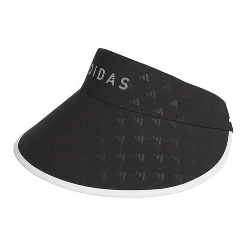 Mũ nón Adidas Nữ - Mũ Nửa Đầu Nữ Adidas Vành Rộng Phủ Họa Tiết IS4857 Màu Đen Size 54-57 - Vua Hàng Hiệu