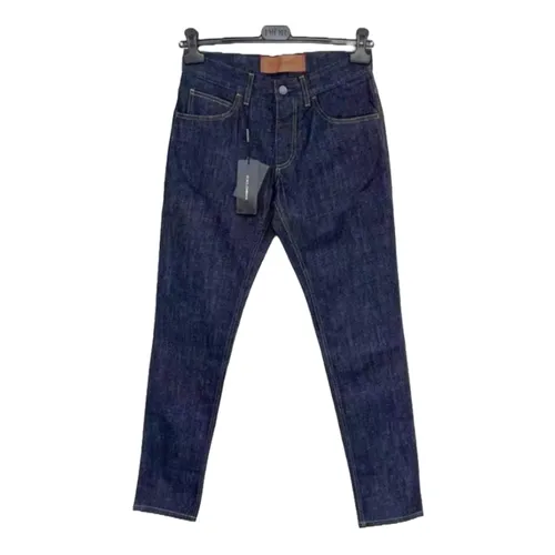 Thời trang Dolce & Gabbana Quần jeans - Quần Jean Nam Dolce & Gabbana D&G Bee G6ONLZ G8S89 Màu Xanh Đậm Size 44 - Vua Hàng Hiệu