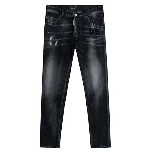 DSquared2 - Quần Jean Nam Dsquared2 Ciao Skater S74LB1180 Màu Đen Size 46 - Vua Hàng Hiệu