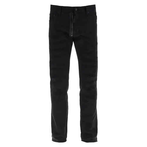 DSquared2 - Quần Jean Nam Dsquared2 Icon Forever S74LB1042 Coolguy Màu Đen Size 44 - Vua Hàng Hiệu