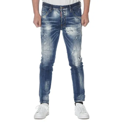 Quần Jean Nam Dsquared2 S74LB1042 Màu Xanh Size 44