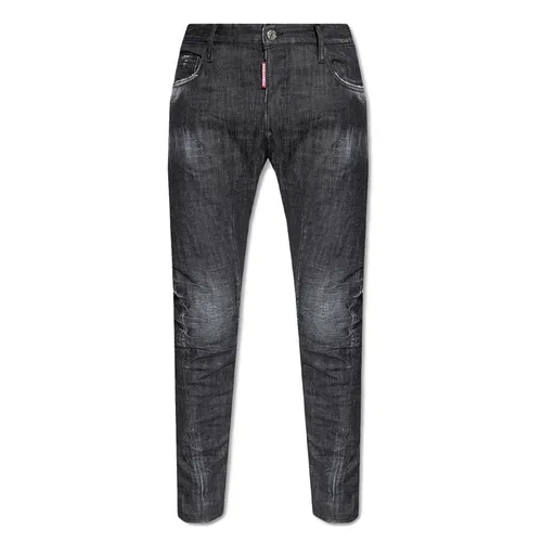 DSquared2 - Quần Jean Nam Dsquared2 S74LB1226 Tidy Biker Màu Đen Size 46 - Vua Hàng Hiệu
