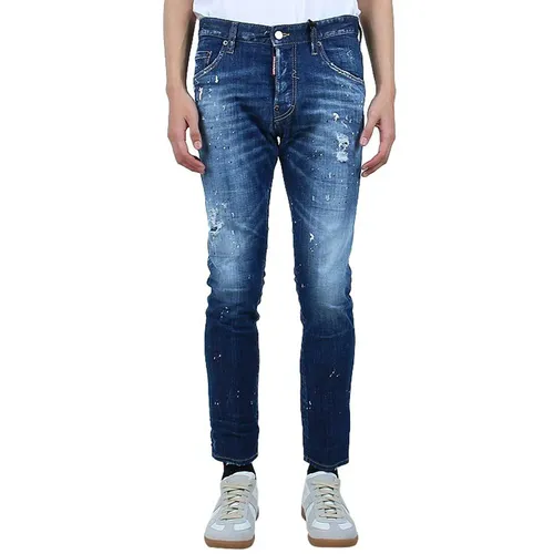 DSquared2 - Quần Jean Nam Dsquared2 Skater S74LB1331 Màu Xanh Size 46 - Vua Hàng Hiệu