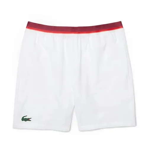Thời trang Trắng Quần shorts - Quần Short Nam Lacoste Sport x Novak Djokovic Light Stretch GH0880 001 Màu Trắng Size 5 - Vua Hàng Hiệu