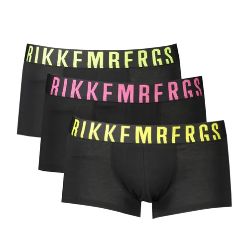 Thời trang - Set 3 Quần Lót Nam Bikkembergs BKK1UTR16TR_NEBLACAS Màu Đen Size S - Vua Hàng Hiệu