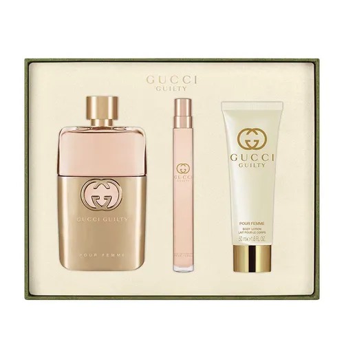 Set Nước Hoa Nữ Gucci Guilty Pour Femme EDP Set 3 Món