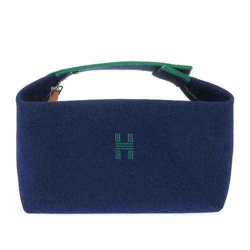 Túi xách Hermès - Túi Cầm Tay Hermès Bride A Brac Case Size PM Màu Xanh Dương - Vua Hàng Hiệu