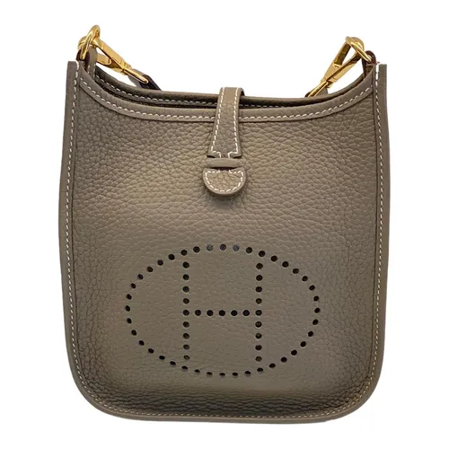 Túi xách Hermès - Túi Đeo Chéo Hermès Evelyn TPM Etoupe Màu Nâu - Vua Hàng Hiệu