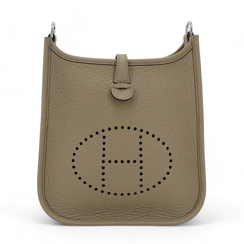 Túi xách Hermès - Túi Đeo Chéo Hermès Mini Evelyne 16 Amazone Màu Nâu - Vua Hàng Hiệu