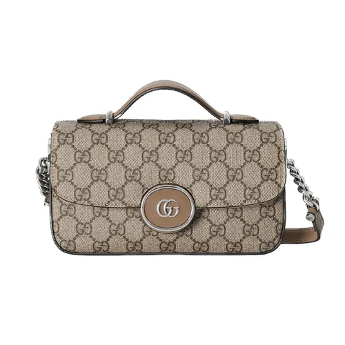 Túi Đeo Chéo Nữ Gucci  Petite GG Mini Shoulder Bag 739722 Màu Be