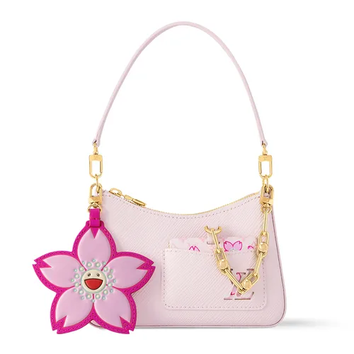 Túi xách - Túi Đeo Vai Nữ Louis Vuitton Marellini LV x TM Bag M13101 Màu Hồng - Vua Hàng Hiệu