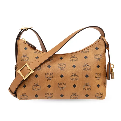Túi xách MCM - Túi Đeo Vai Nữ MCM Aren Hobo Shoulder Bag Màu Cognac - Vua Hàng Hiệu