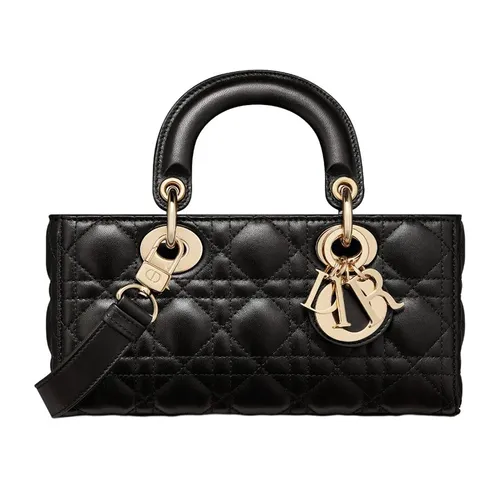 Túi xách - Túi Xách Tay Nữ Dior Lady D-Joy Bag M0613ONGE_M900 Màu Đen - Vua Hàng Hiệu