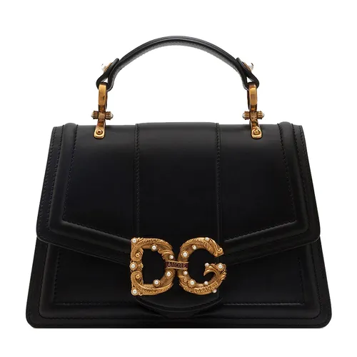 Túi Xách \Tay Nữ Dolce & Gabbana DG Amore Bag In Calfskin Màu Đen - Túi xách - Vua Hàng Hiệu