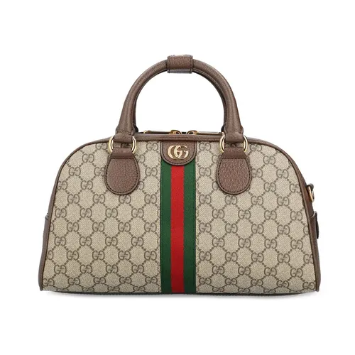 Túi xách - Túi Xách Tay Nữ Gucci Ophidia Medium GG Top Handle Bag Màu Be Nâu - Vua Hàng Hiệu