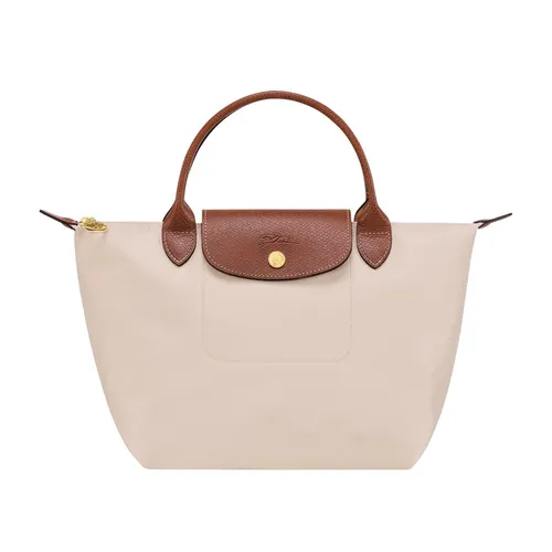 Túi xách - Túi Xách Tay Nữ Longchamp Le Pliage Original S Handbag L1621089P71 Paper Màu Be Nâu - Vua Hàng Hiệu