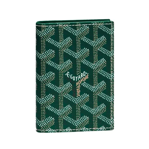 Goyard - Ví Đựng Thẻ Goyard Saint-Marc Card Wallet Màu Xanh Green - Vua Hàng Hiệu