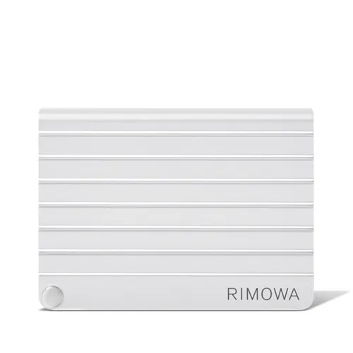 Túi xách - Ví Đựng Thẻ Rimowa Original Small Goods Aluminium Card Holder 52600007 Silver Màu Bạc - Vua Hàng Hiệu