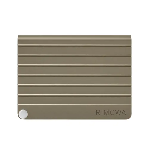 Rimowa - Ví Đựng Thẻ Rimowa Original Small Goods Aluminium Card Holder 52600011 Màu Titan - Vua Hàng Hiệu