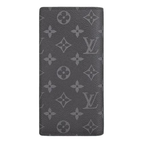 Túi xách Louis Vuitton Nam Ví - Ví Nam Louis Vuitton LV Brazza Wallet Canvas Màu Đen - Vua Hàng Hiệu