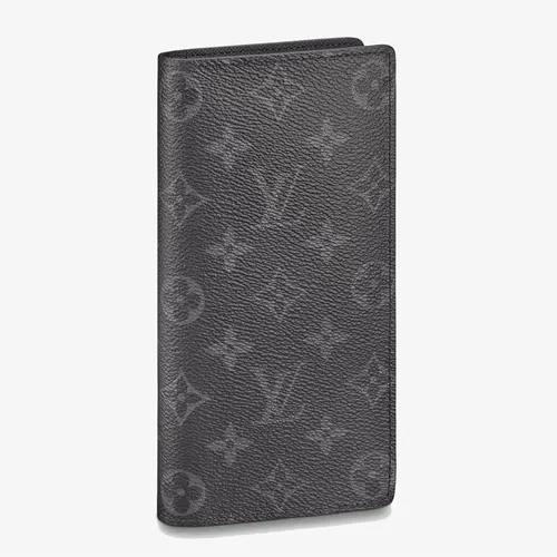 Ví Nam Louis Vuitton LV Brazza Wallet Canvas Màu Đen