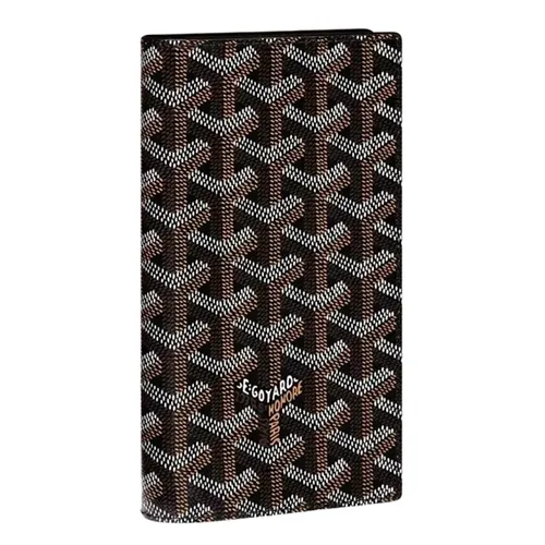 Goyard - Ví Nữ Goyard Saint Lambert Wallet Màu Đen Nâu - Vua Hàng Hiệu