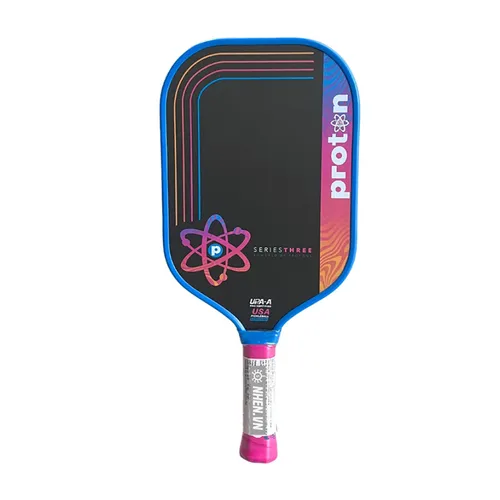 Vợt Pickleball Proton Series 3 Project Paddle Màu Đen Phối Hồng