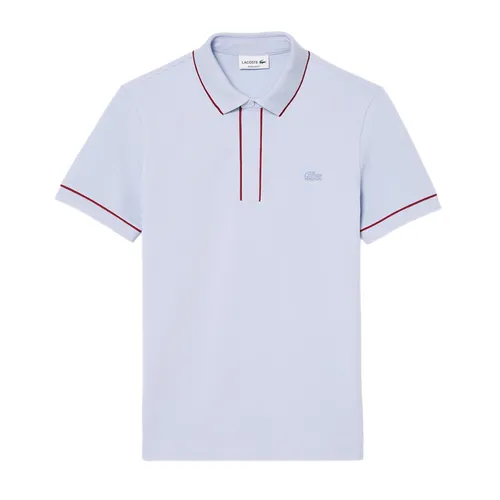 Áo Polo Nam Lacoste Regular Fit Paris Stretch Piqué Polo Shirt PH0796 J2G Màu Tím Size 2 - Thời trang - Vua Hàng Hiệu