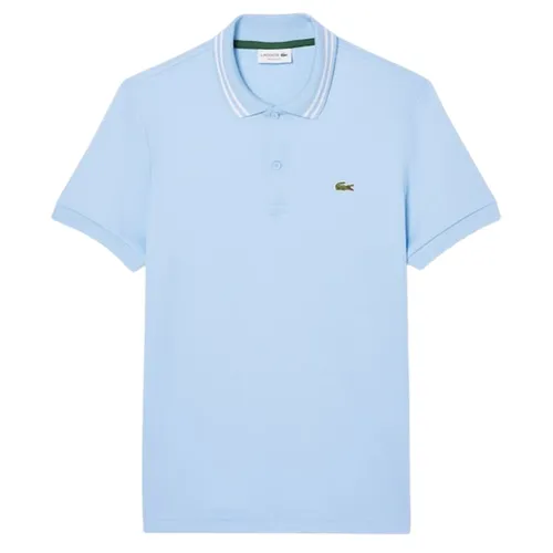Thời trang - Áo Polo Nam Lacoste Regular Fit Pima Cotton DH5922 HBM Màu Xanh Dương Size 3 - Vua Hàng Hiệu
