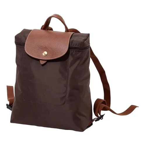 Túi xách - Balo Nữ Longchamp Le Pliage Original M Backpack Women's Backpack Màu Nâu - Vua Hàng Hiệu