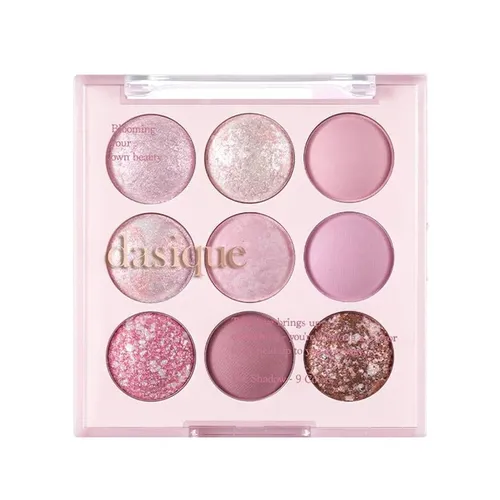 Trang điểm - Bảng Phấn Mắt 9 Ô Dasique Shadow Palette 20 Blueberry Sorbet - Vua Hàng Hiệu