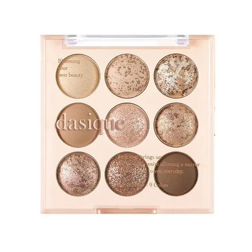 Trang điểm - Bảng Phấn Mắt 9 Ô Dasique Shadow Palette 21 Almond Vanilla - Vua Hàng Hiệu