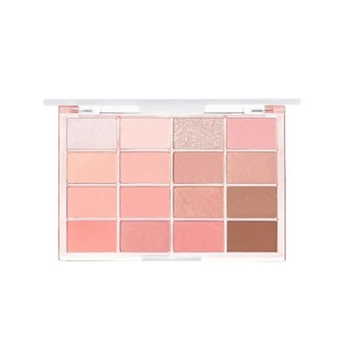 Bảng Phấn Mắt Wakemake Soft Blurring Eye Palette 16 Ô Màu Tone 08 Candy Coral Blurring 13g - Trang điểm - Vua Hàng Hiệu