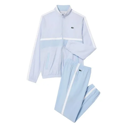 Thời trang Bộ quần áo gió - Bộ Quần Áo Gió Nam Lacoste Novak Djokovic x Sport Suit WH7578 J2G Màu Xanh Nhạt Size 3 - Vua Hàng Hiệu