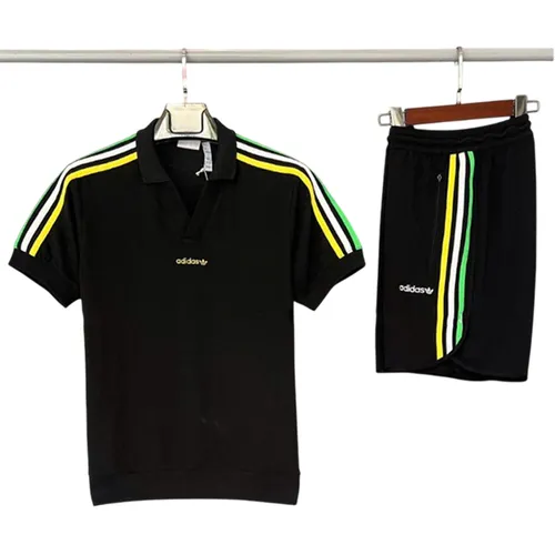 Adidas - Bộ Thể Thao Nam Adidas Men Originals Sprint Short JD0809/ JC8386 Black Màu Đen Size S (Form Á) - Vua Hàng Hiệu
