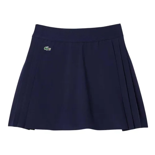 Chân Váy Nữ Lacoste Women's Lined Ultra Dry Stretch Golf Skirt JF9433 97 423 Màu Xanh Navy Size 34