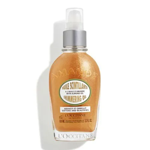 Mỹ phẩm - Dầu Dưỡng Thể Hạnh Nhân L'Occitan Almond Shimmering Oil 100ml - Vua Hàng Hiệu