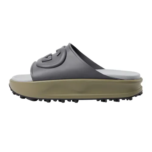 Dép Gucci Cao su - Dép Gucci Men's Interlocking G Slide 692380-JF000-1126 Màu Xám Size 5 - Vua Hàng Hiệu