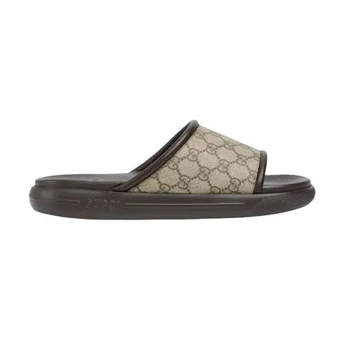 Dép Gucci Nam - Dép Nam Gucci In Brown 816356 96GI0 9744 Màu Nâu Size 6 - Vua Hàng Hiệu