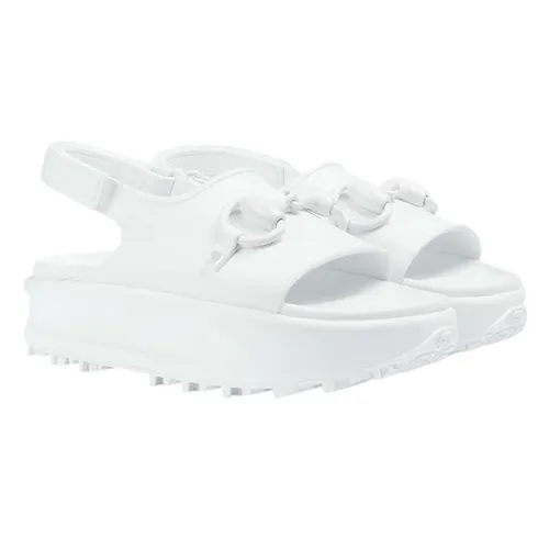 Dép Gucci Cao su - Dép Nữ Gucci Platform Sandals 742435 JAAC9 9014 Màu Trắng Size 36 - Vua Hàng Hiệu