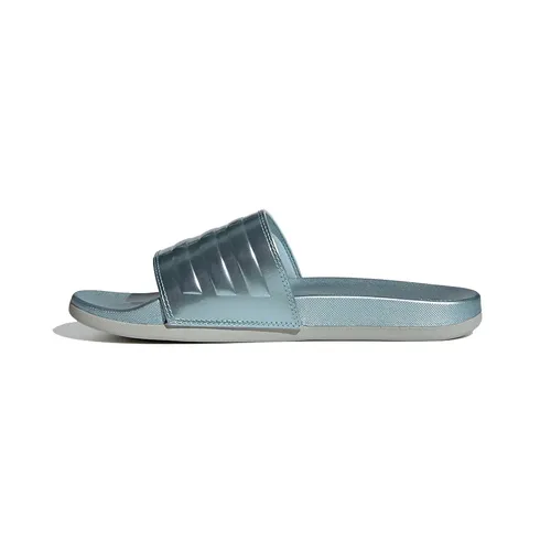 Dép Quai Ngang Adidas Adilette Comfort GV9740 Màu Xám Bạc Size 37 - Dép - Vua Hàng Hiệu