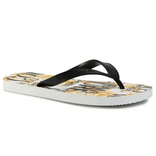 Dép Versace - Dép Xỏ Ngón Nam Versace Jean Couture E0YVBSQ8 71404 003 Phối Màu Size 39 - Vua Hàng Hiệu